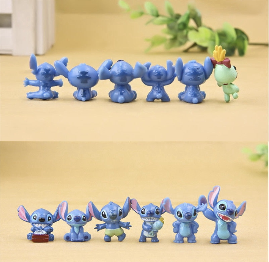 ฟิกเกอร์ Disney Lilo & Stitch 12 ชิ้น